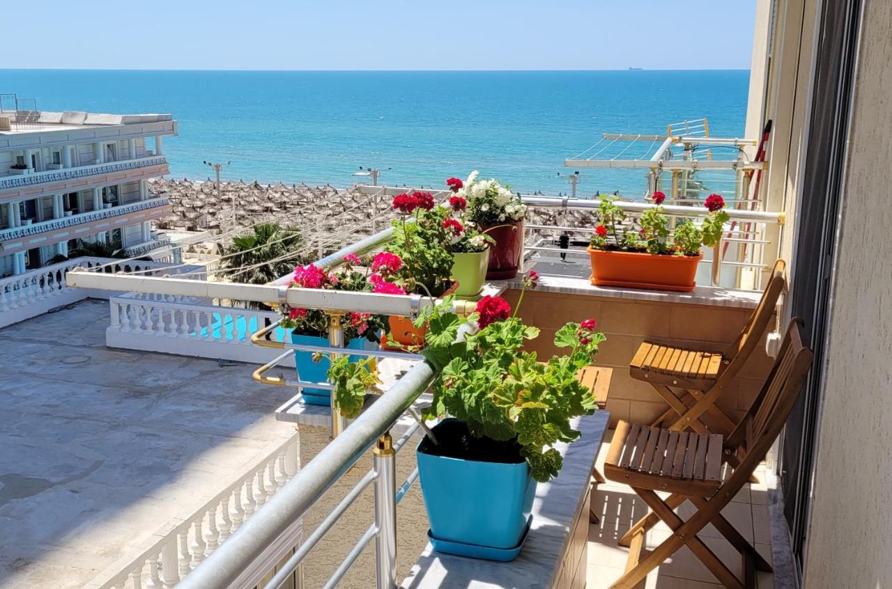 Beach View Apartment, Golem Durrës Exterior foto
